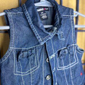 Limited Too Denim Vest – Toddler 2T